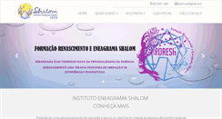 Desktop Screenshot of eneagramashalom.com.br